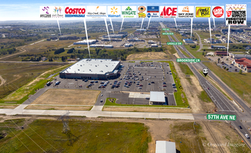 1101 NE 57th Ave, Bismarck, ND - Aerial  map view