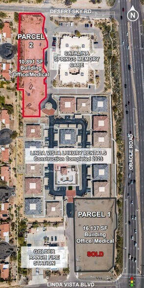 9795 N Oracle Rd, Oro Valley, AZ à vendre - Photo du bâtiment - Image 1 de 4