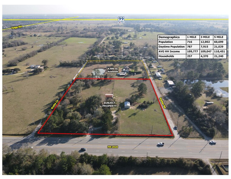 16515 FM 2920, Tomball, TX for sale - Building Photo - Image 3 of 8