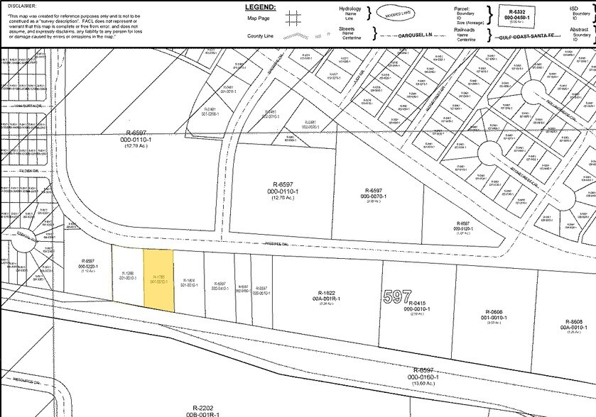 2712 S Rigsbee Dr, Plano, TX à louer - Plan cadastral - Image 2 de 2