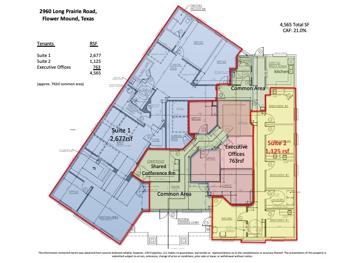 2960 Long Prairie Rd, Flower Mound, TX for lease - Floor Plan - Image 2 of 17