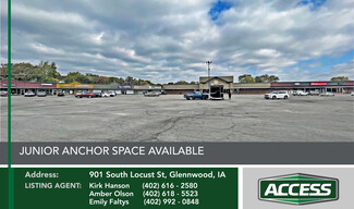 More details for 890-927 N Locust St, Glenwood, IA - Retail for Lease