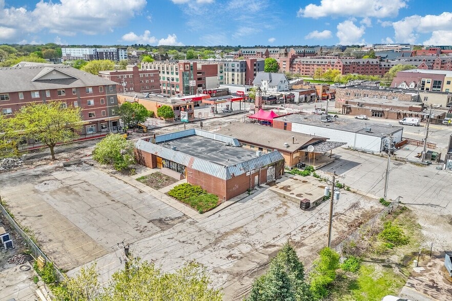 218 Welch Ave, Ames, IA for lease - Aerial - Image 2 of 4