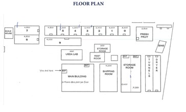 430 W Ventura St, Dinuba, CA for lease Floor Plan- Image 1 of 1