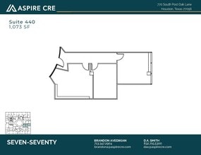 770 S Post Oak Ln, Houston, TX for lease Floor Plan- Image 1 of 1