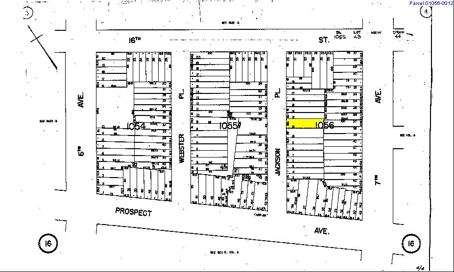 19 Jackson Pl, Brooklyn, NY à vendre - Plan cadastral - Image 2 de 4
