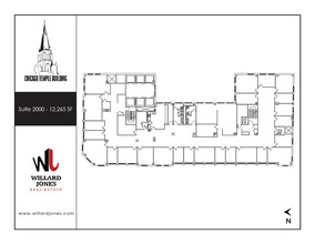 77 W Washington St, Chicago, IL à louer Plan d’étage- Image 1 de 1