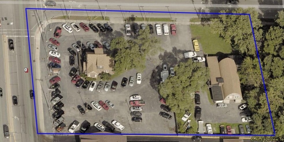 9407 Indianapolis Blvd, Highland, IN for lease - Aerial - Image 2 of 4