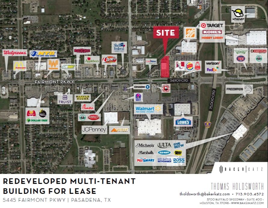 5445 Fairmont Pky, Pasadena, TX for lease Building Photo- Image 1 of 1