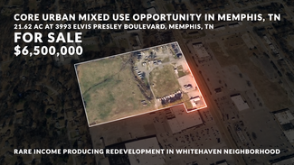 Plus de détails pour 3993 Elvis Presley Blvd, Memphis, TN - Terrain à vendre