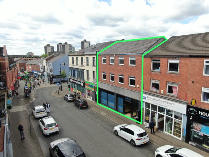 93-95 Yorkshire St, Rochdale à louer - Photo du bâtiment - Image 2 de 5
