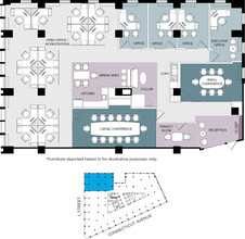 1025 Connecticut Ave NW, Washington, DC à louer Plan d  tage- Image 1 de 1