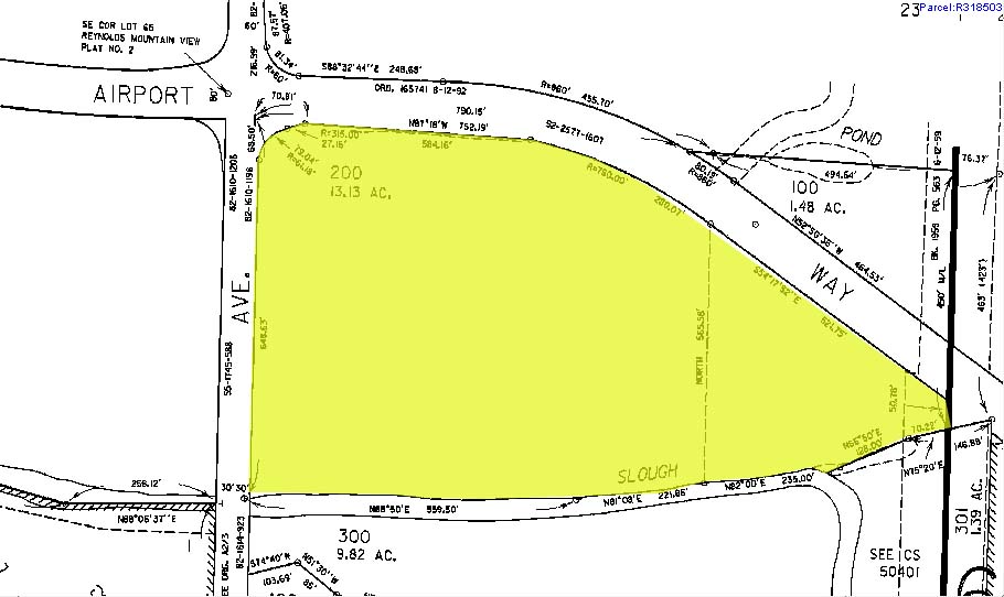 13802-13808 NE Airport Way, Portland, OR for sale Plat Map- Image 1 of 1