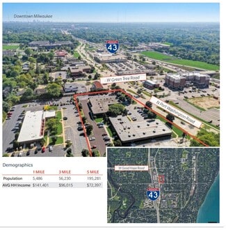 More details for 7020-7040 N Port Washington Rd, Glendale, WI - Office/Medical for Lease