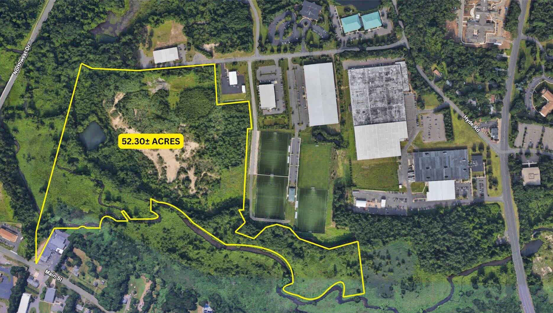 8384 Hyde Rd, Farmington, CT for sale Aerial- Image 1 of 4