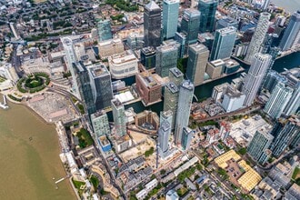 5-10 Landmark Sq, London, LND - Aerial  map view