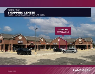 Plus de détails pour 47053-47085 Hayes Rd, Shelby Township, MI - Commerce de détail à louer
