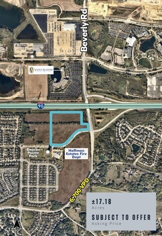 Plus de détails pour Beverly Rd, Hoffman Estates, IL - Terrain à vendre