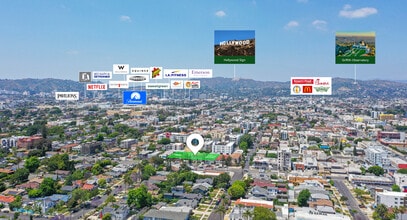 4715-4719 Beverly Blvd, Los Angeles, CA - Aérien  Vue de la carte - Image1