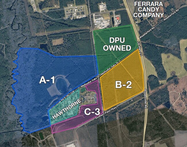 Plus de détails pour Rowesville Rd, Orangeburg, SC - Terrain à vendre