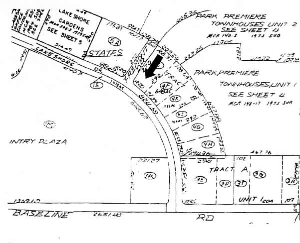 4701-4703 S Lakeshore Dr, Tempe, AZ à louer - Plan cadastral - Image 2 de 3