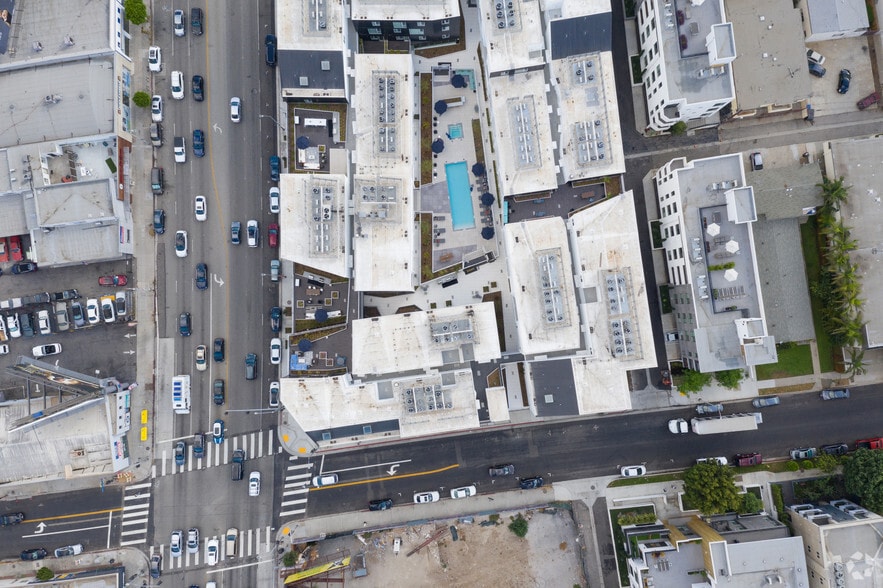 1515 Granville Ave, Los Angeles, CA for lease - Aerial - Image 3 of 8