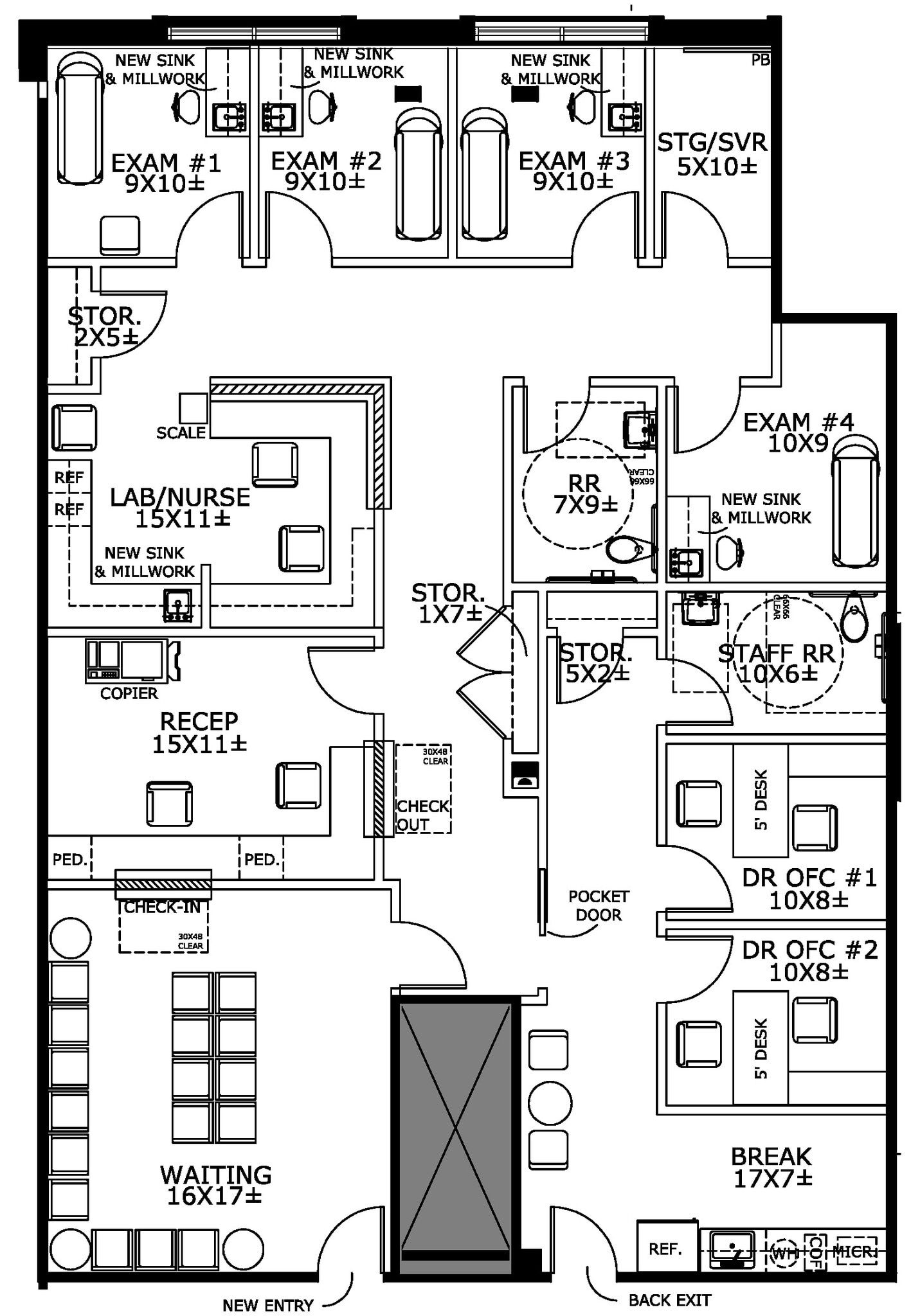 4370 Medical Arts Dr, Flower Mound, TX à louer Plan d’étage- Image 1 de 1
