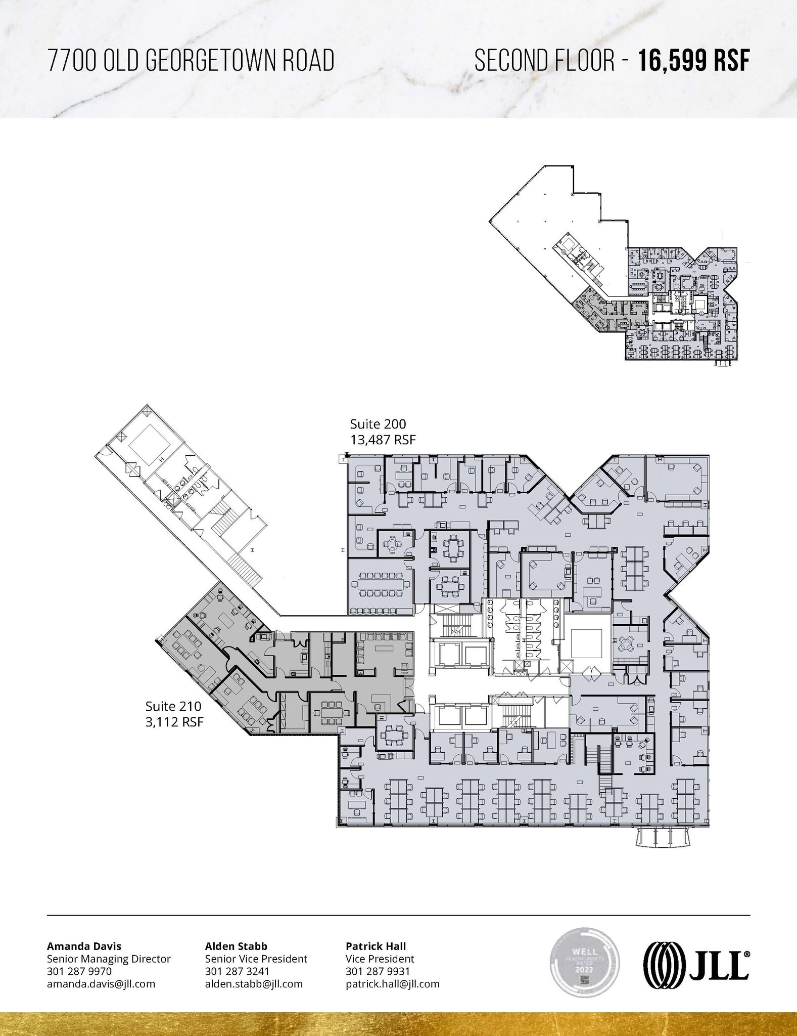 7700 Old Georgetown Rd, Bethesda, MD for lease Floor Plan- Image 1 of 1