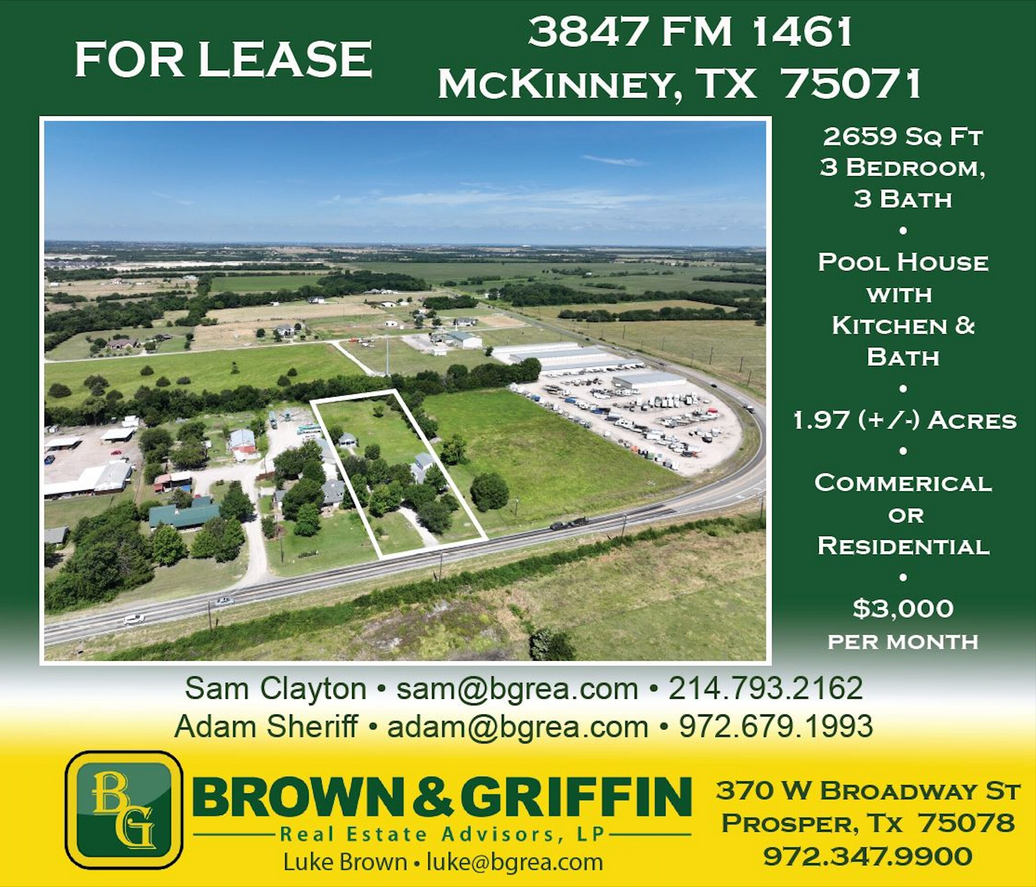 3847 FM 1461, McKinney, TX for lease Building Photo- Image 1 of 4
