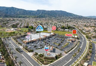 260 W Foothill Pky, Corona, CA - AERIAL  map view