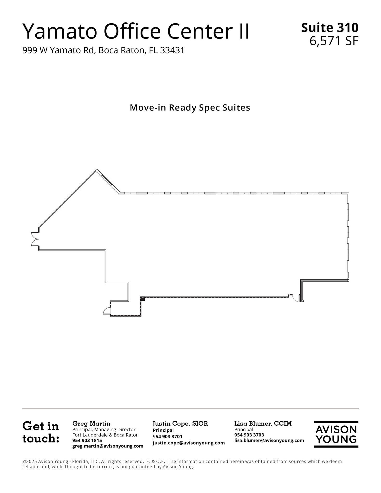 999-1001 W Yamato Rd, Boca Raton, FL for lease Floor Plan- Image 1 of 11
