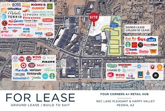 Plus de détails pour 25710 N Lake Pleasant & Happy Valley, Peoria, AZ - Commerce de détail à louer