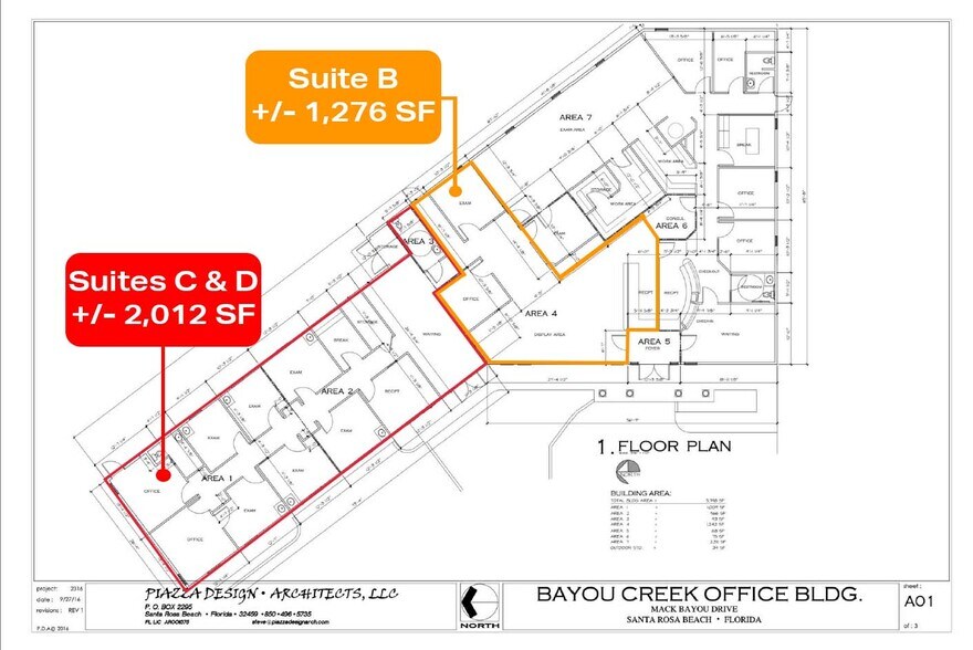 870 Mack Bayou Rd, Santa Rosa Beach, FL for lease - Building Photo - Image 2 of 14