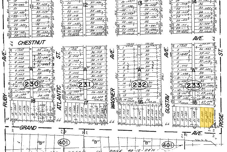 9608 Grand Ave, Franklin Park, IL for sale - Plat Map - Image 1 of 1