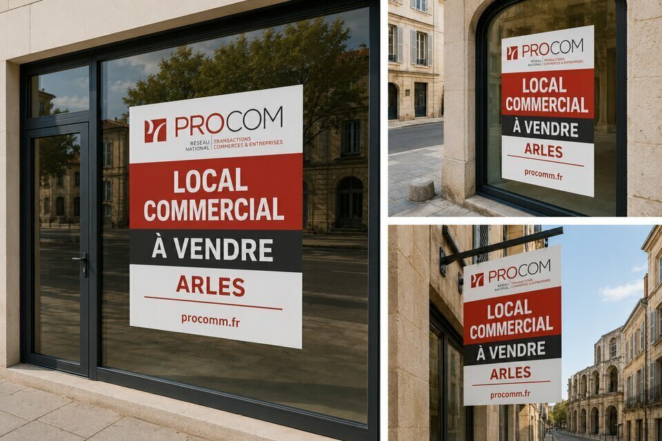 Commerce de détail dans Arles à vendre Photo du bâtiment- Image 1 de 4