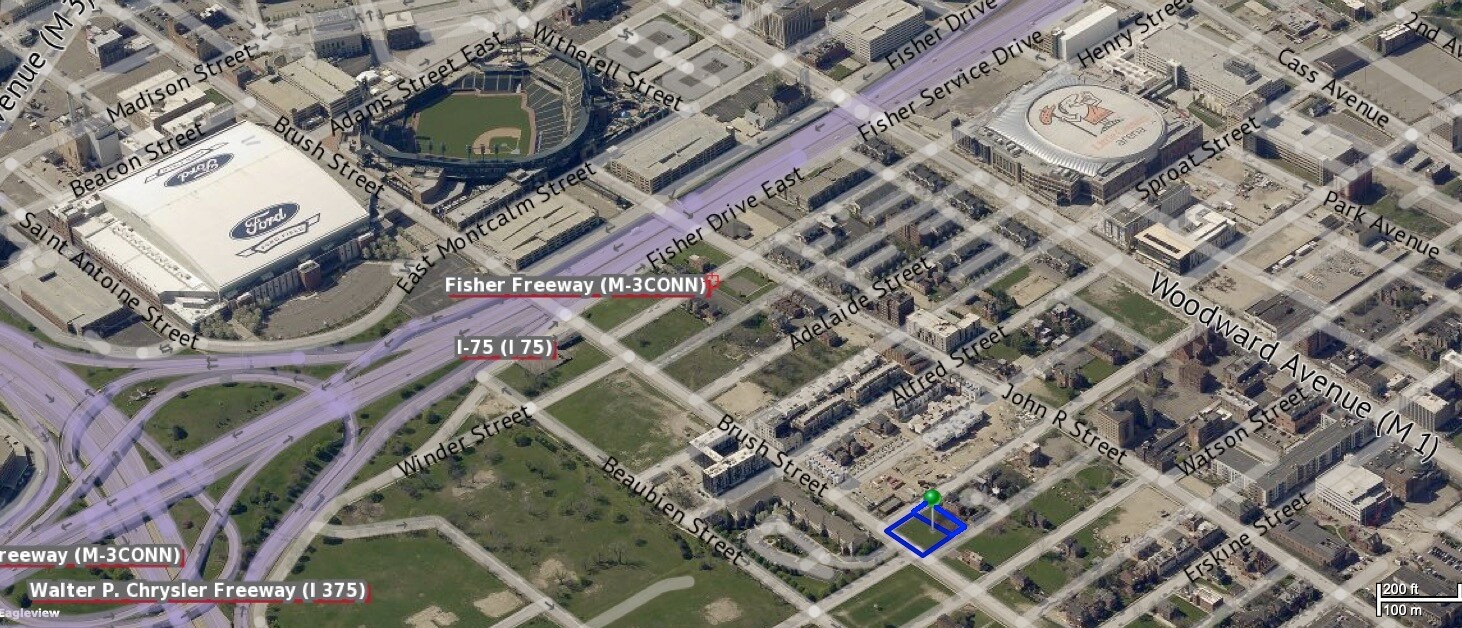 301 & 321 Edmund Place, Detroit, MI à vendre Photo principale- Image 1 de 6