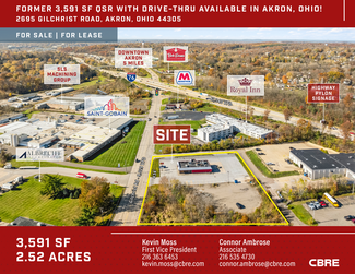 Plus de détails pour 2695 Gilchrist Rd, Akron, OH - Vente au détail à vendre