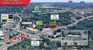 More details for 2402 E North St, Greenville, SC - Retail for Lease