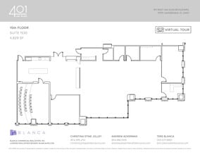 401 E Las Olas Blvd, Fort Lauderdale, FL for lease Floor Plan- Image 1 of 2
