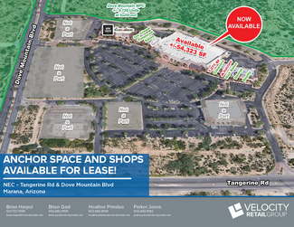 Plus de détails pour 12080 N Dove Mountain Blvd, Marana, AZ - Vente au détail à louer