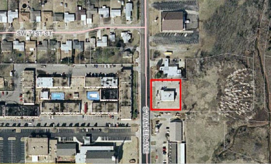 7378 S Walker Ave, Oklahoma City, OK for lease - Aerial - Image 3 of 9