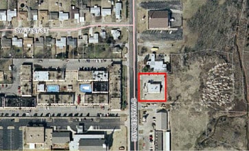 7378 S Walker Ave, Oklahoma City, OK - Aerial map view