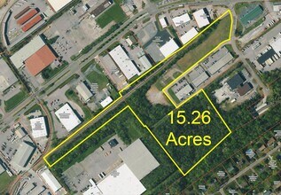 1219 Hilton Rd, Knoxville, TN - Aérien  Vue de la carte