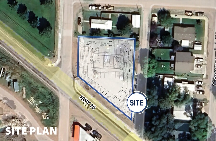 260 Highway 30 E, Inkom, ID à louer - Plan de site - Image 2 de 3