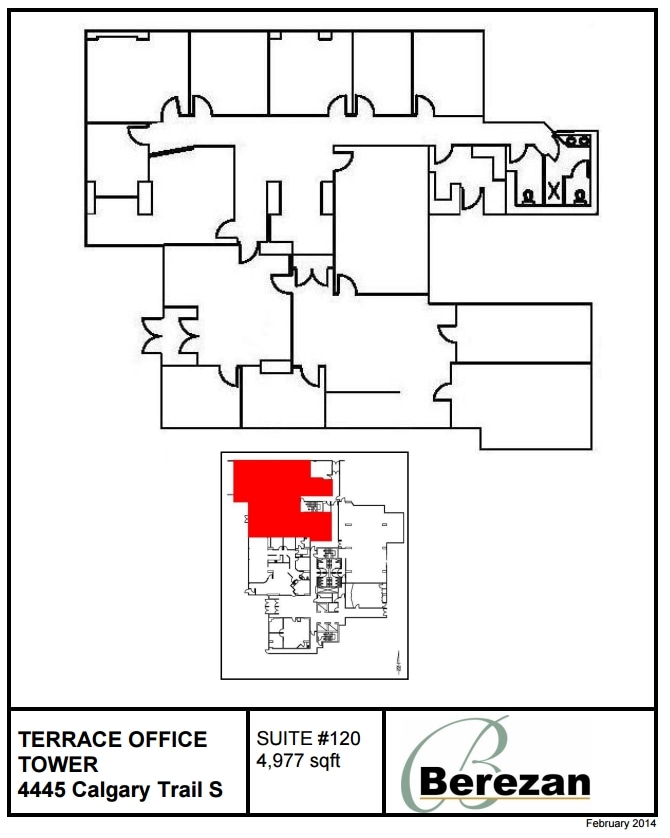 4445 Calgary Trl, Edmonton, AB for lease Floor Plan- Image 1 of 1