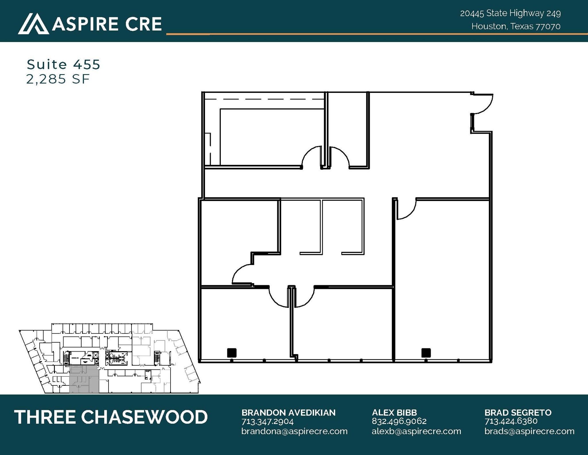 20333 State Highway 249, Houston, TX for lease Floor Plan- Image 1 of 2