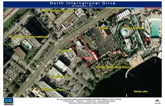 6320 International Dr, Orlando, FL - Aerial  map view