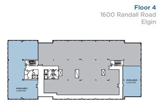 1600 N Randall Rd, Elgin, IL for lease Floor Plan- Image 1 of 1