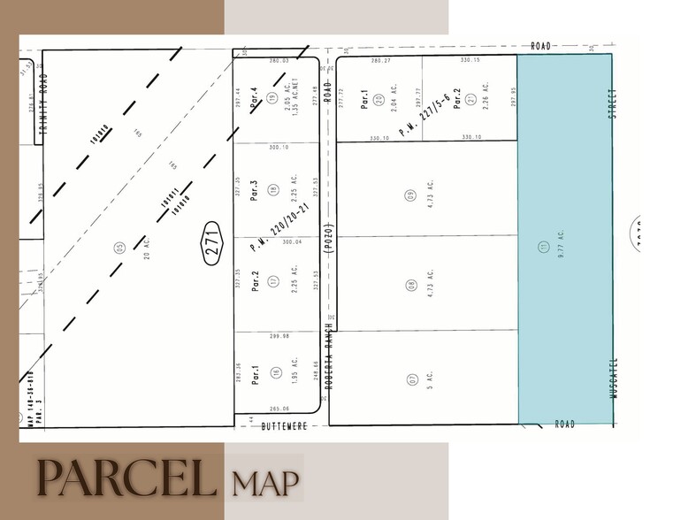 Tumbleweed Rd, Phelan, CA à vendre - Plan cadastral - Image 1 de 3