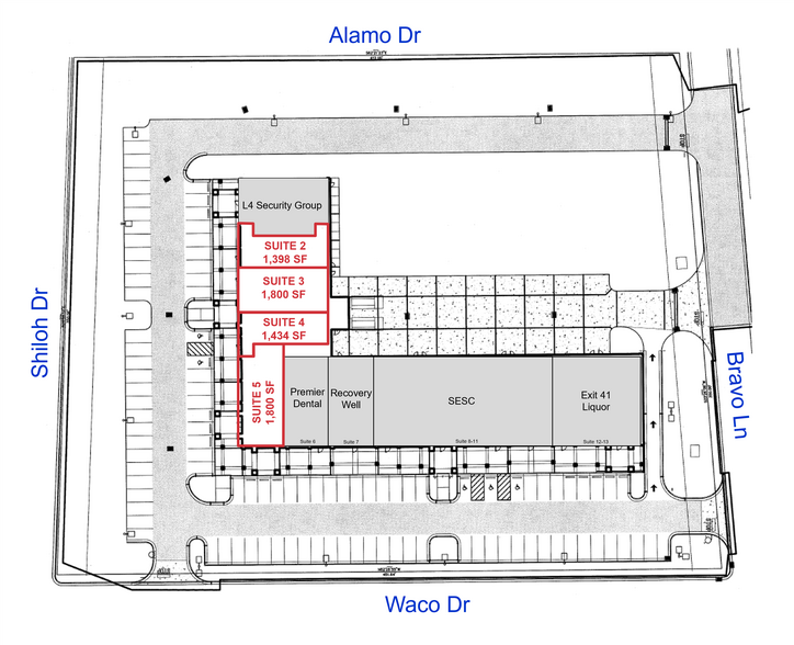 100 Shiloh Dr, London, KY à louer - Plan de site - Image 3 de 10